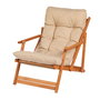 Hanah Home Silla de Jardín My008 Marrón y Crema